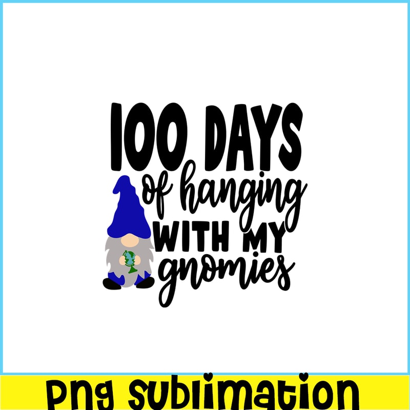 VLT19102304-100 Days Of Hangging PNG, Gnomies Valentine PNG, Valentine Holidays PNG.png