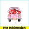 VLT211023101-Truck With Hearts PNG, Sweet Valentine PNG, Valentine Holidays PNG.png