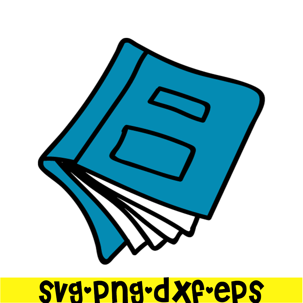 DS205122368- Blue Book SVG, Dr Seuss SVG, Cat In The Hat SVG DS205122368.png