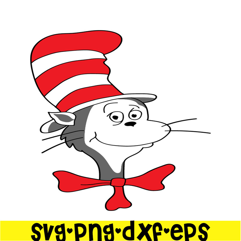 DS205122385-The Happy Face Of The Cat SVG, Dr Seuss SVG, Cat In The Hat SVG DS205122385.png