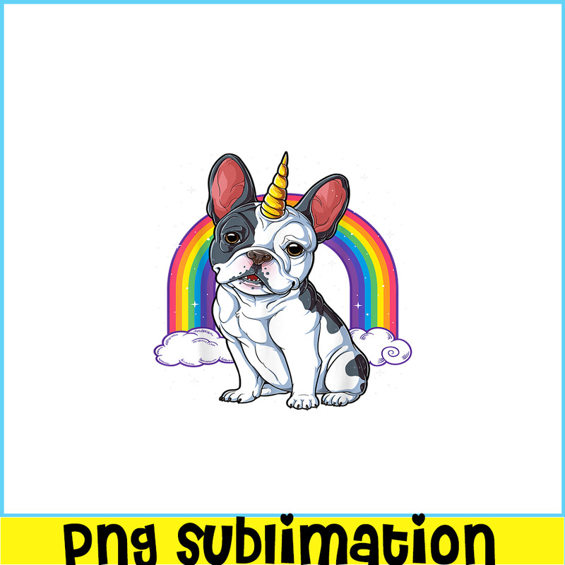 HL161023106-Frenchicorn Bulldog PNG, Frenchie Dog Lover PNG, French Dog Artwork PNG.png