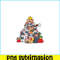 HL16102339-French Bulldog Christmas Tree PNG, Dog Santa Xmas PNG, Bulldog Mascot PNG.png