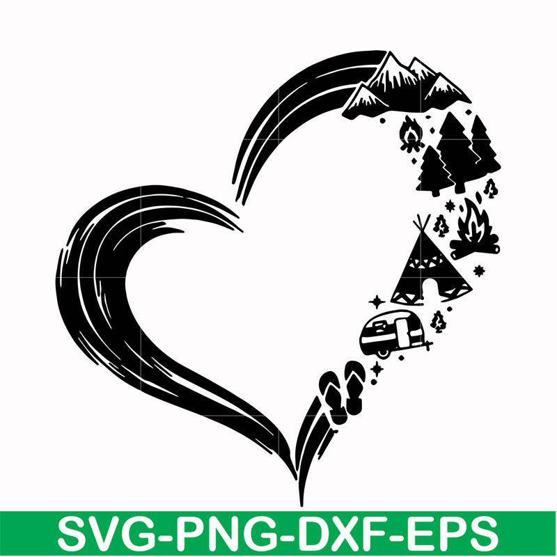 CMP022-Heart camper svg, png, dxf, eps digital file CMP022.jpg