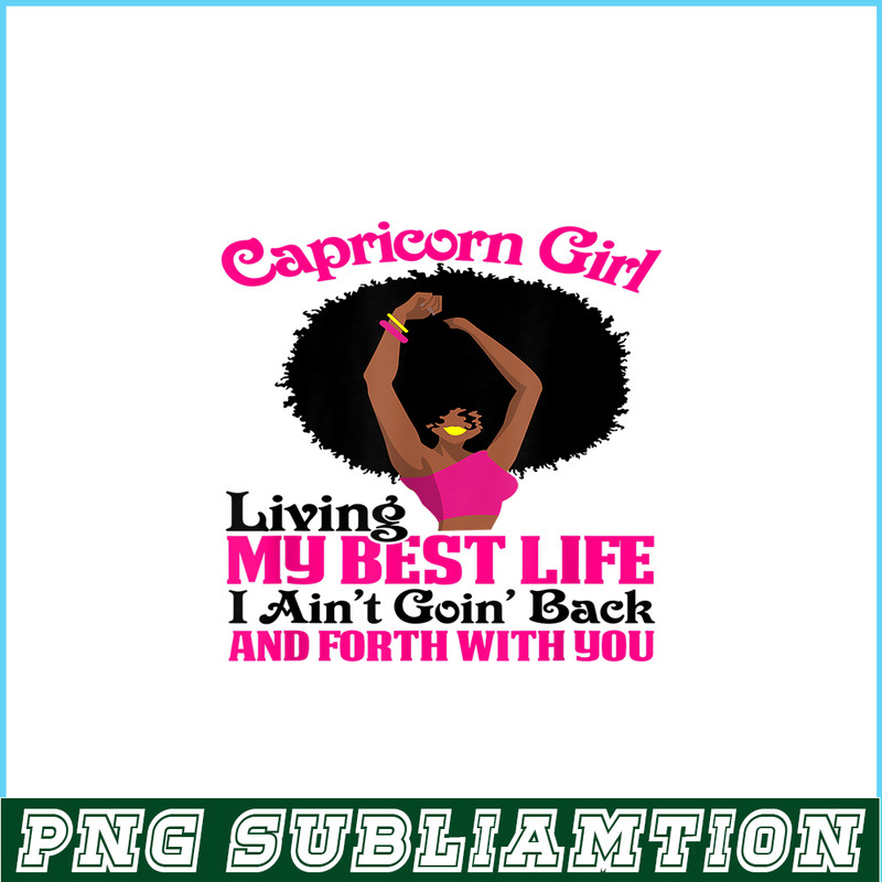 CPB28102314-Capricorn Girl PNG Afro Woman PNG Zodiac Signs Horoscopes PNG.png