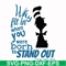 DR00032-Why fit in when you were born to standout svg, png, dxf, eps file DR00032.jpg
