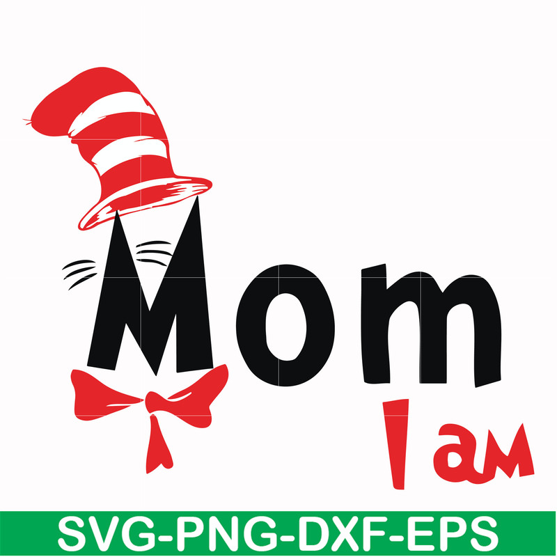 DR00064-Mom I am svg, png, dxf, eps file DR00064.jpg