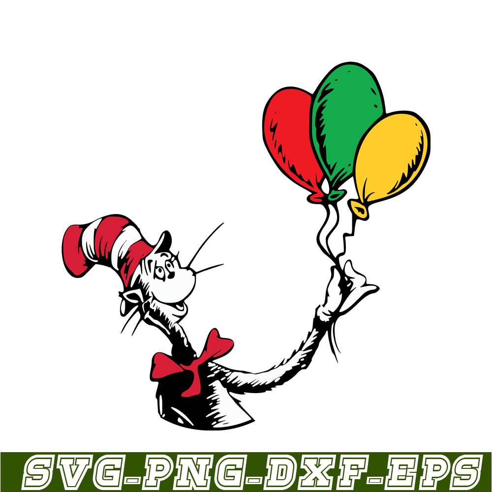 DS104122327-The Cat With Balloon SVG, Dr Seuss SVG, Cat In The Hat SVG DS104122327.png