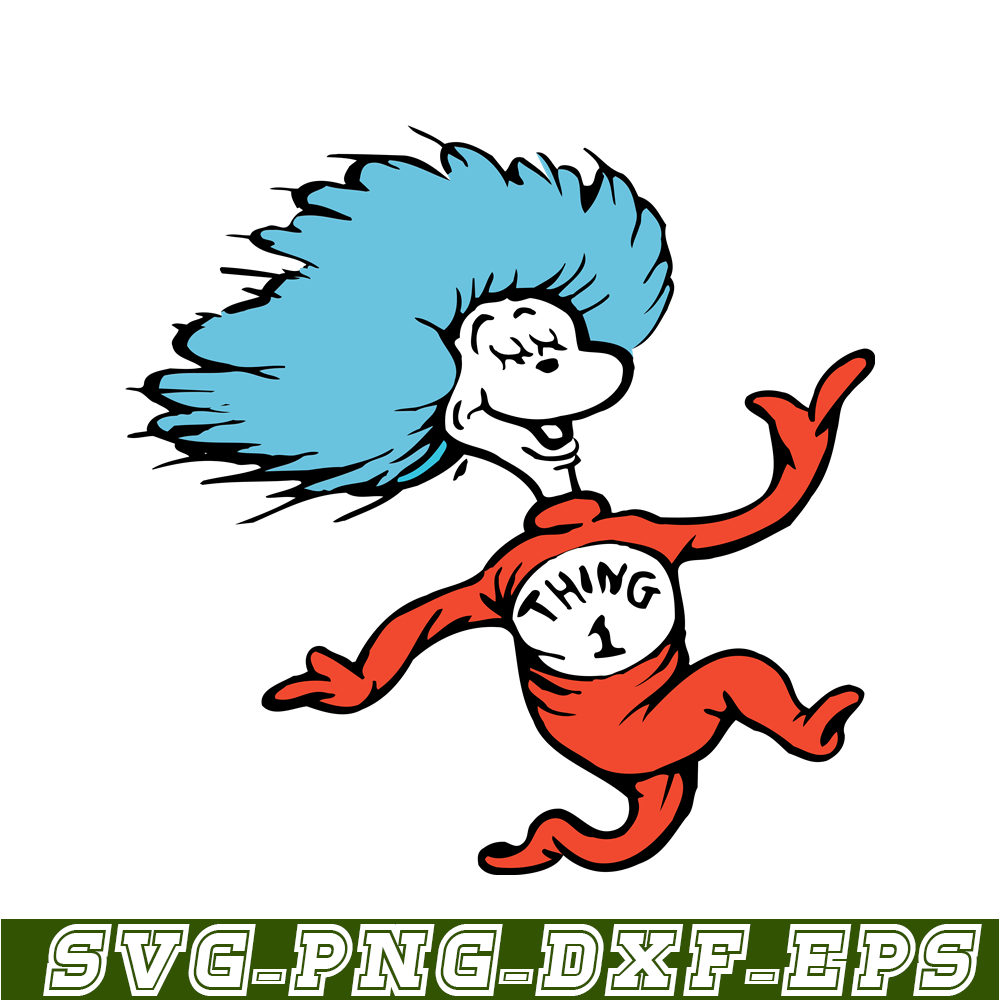 DS104122332-Happy Thing 1 SVG, Dr Seuss SVG, Cat in the Hat SVG DS104122332.png