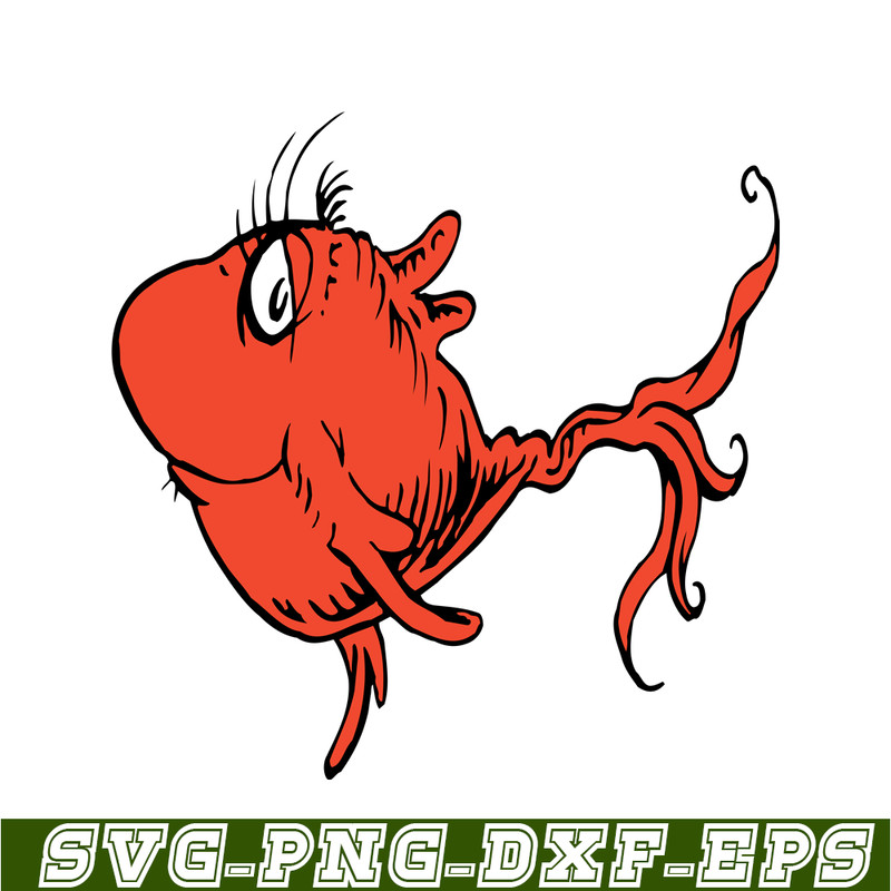 DS104122342-The Red Fish SVG, Dr Seuss SVG, Cat in the Hat SVG DS104122342.png