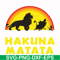 FN000158-Hakuna Matata svg, png, dxf, eps file FN000158.jpg