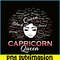 CPB28102306-Black Women PNG Capricorn Queen PNG January Birthday PNG.png
