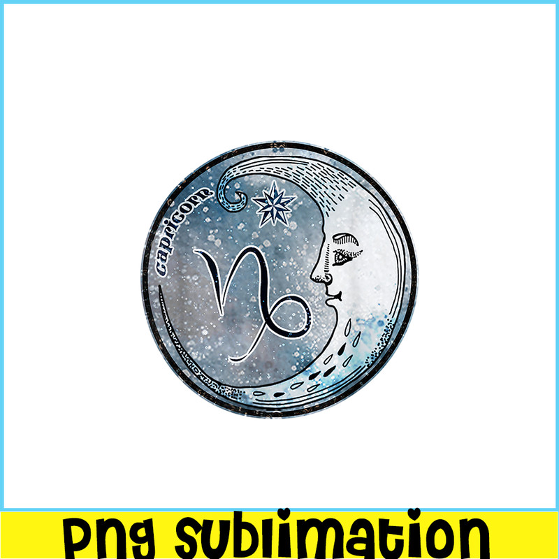 CPB28102323-Capricorn Moon PNG Sign Astrology PNG Zodiac Symbol PNG.png