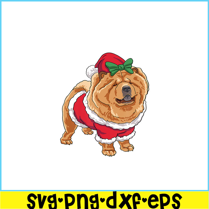 PNG141023133-Chow Chow Christmas Dog Santa Xmas Gifts T-Shirt Png.png