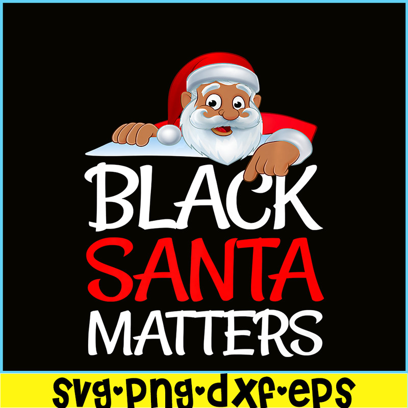 PNG141023143-Christmas Black Lives Matter Santa African American Design Premium T-Shirt Png.png