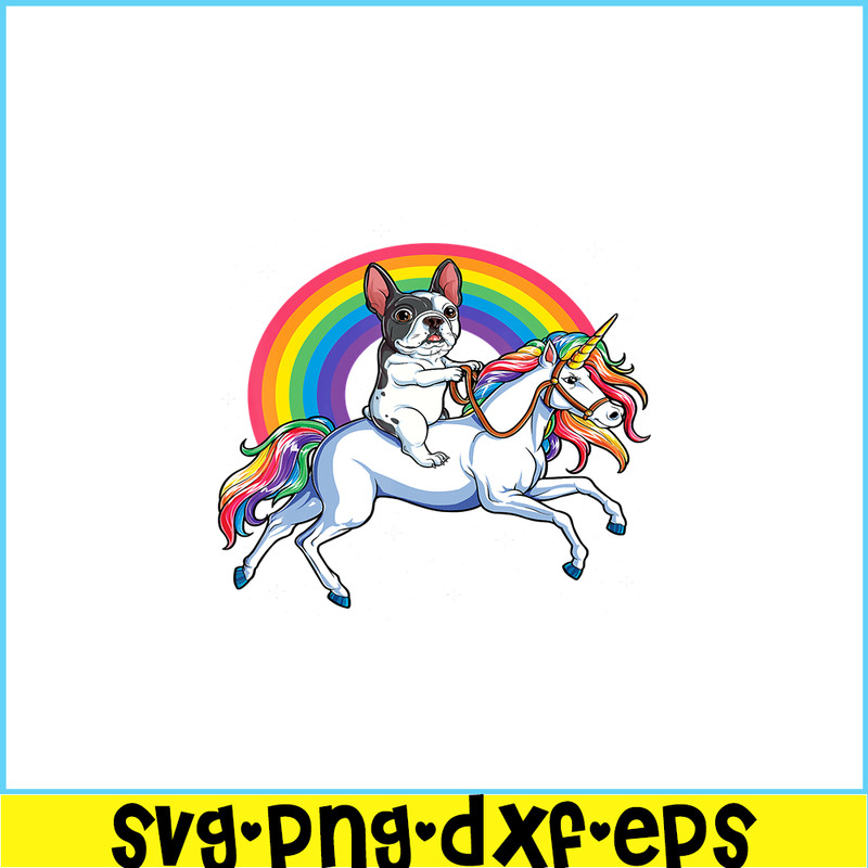 PNG14102358-French Bulldog Unicorn Shirt Girls Space Galaxy Frenchicorn T-Shirt Png.png