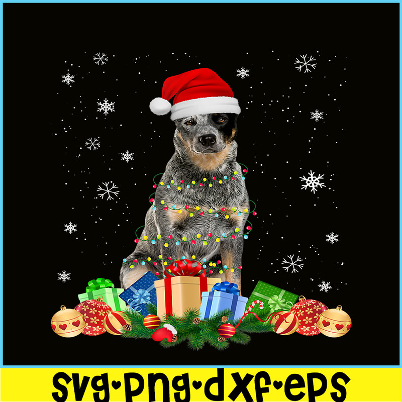 PNG14102380-Australian Cattle Dog Christmas Lights Santa Xmas Gift Dog T-Shirt.png