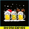 PNG14102392-Beer Christmas Mug Santa Reinbeer Xmas lights Gift Men Women T-Shirt Png.png