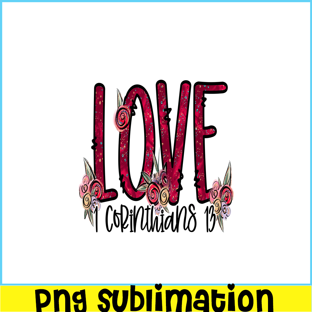 VLT21102319-Love Corinthians PNG, Retro Valentine PNG, Valentine Holidays PNG.png