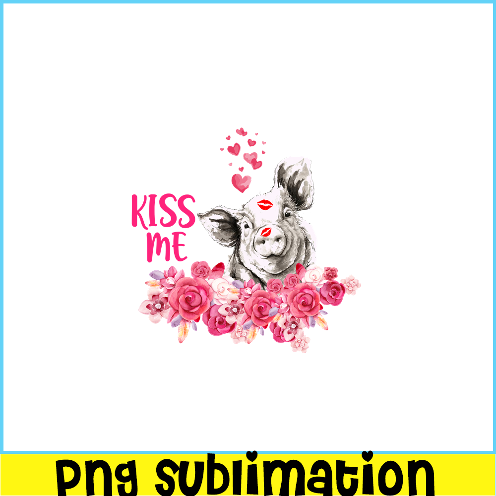 VLT21102376-Kiss Me PNG, Sweet Valentine PNG, Valentine Holidays PNG.png