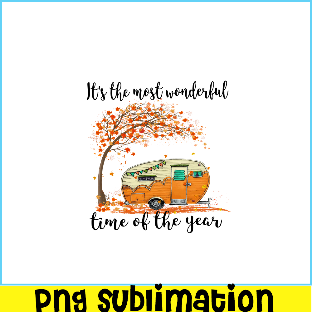 CAMP07112379-IT'S THE MOST WONDERFUL TIME PNG Camping Under the Tree PNG Camping Loving PNG.png
