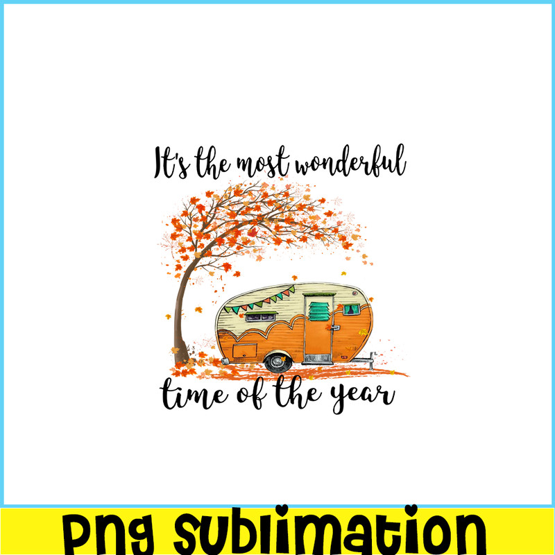CAMP07112379-IT'S THE MOST WONDERFUL TIME PNG Camping Under the Tree PNG Camping Loving PNG.png