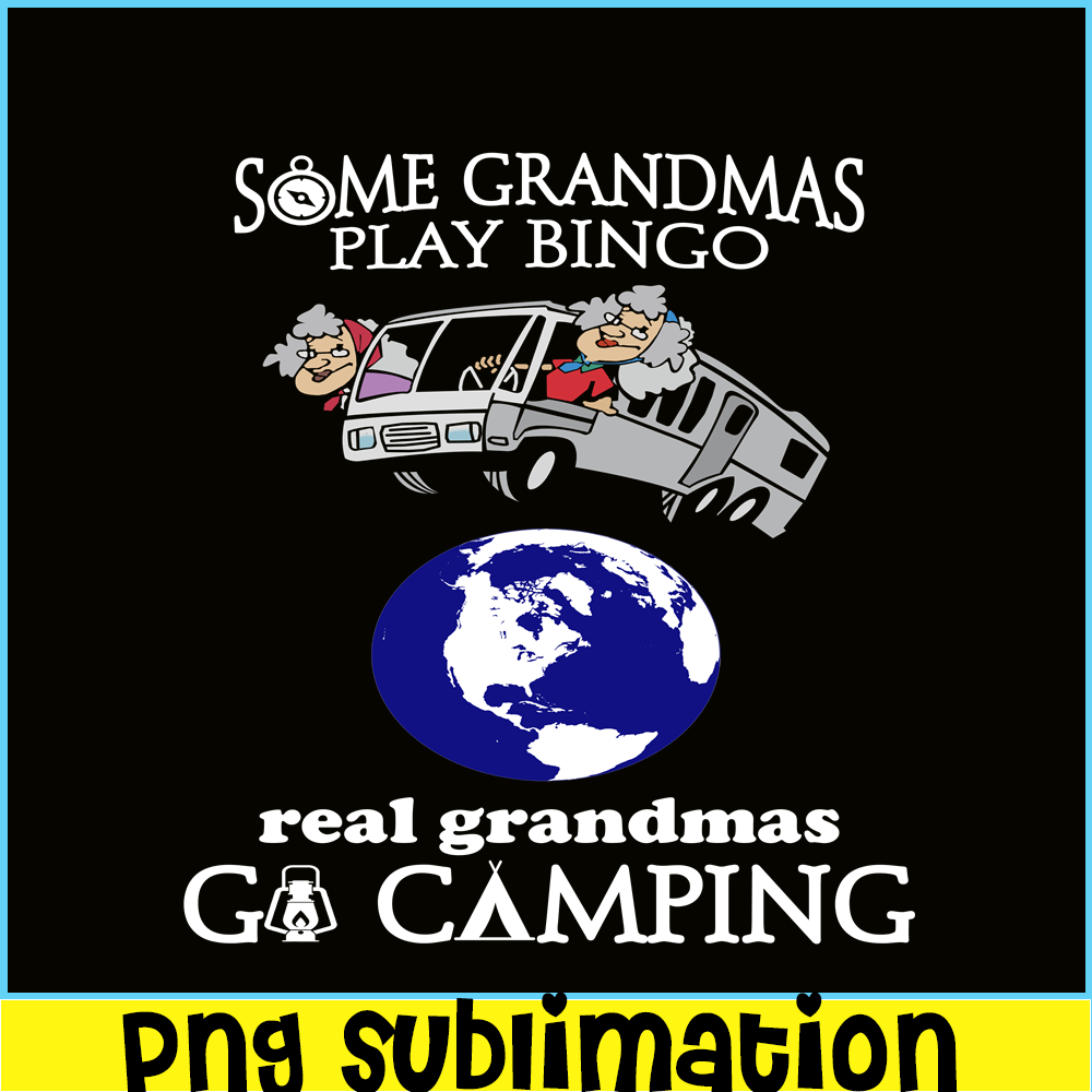 CAMP07112383-Some Grandmas Play Bingo PNG Camping PNG Picture Of 2 Old Women Traveling Around The World PNG.png