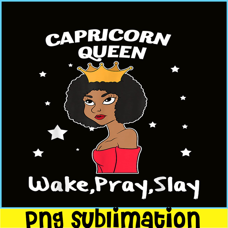 CPB28102311-Capricorn Black Queen Women PNG Zodiac Sign PNG Capricorn Character PNG.png