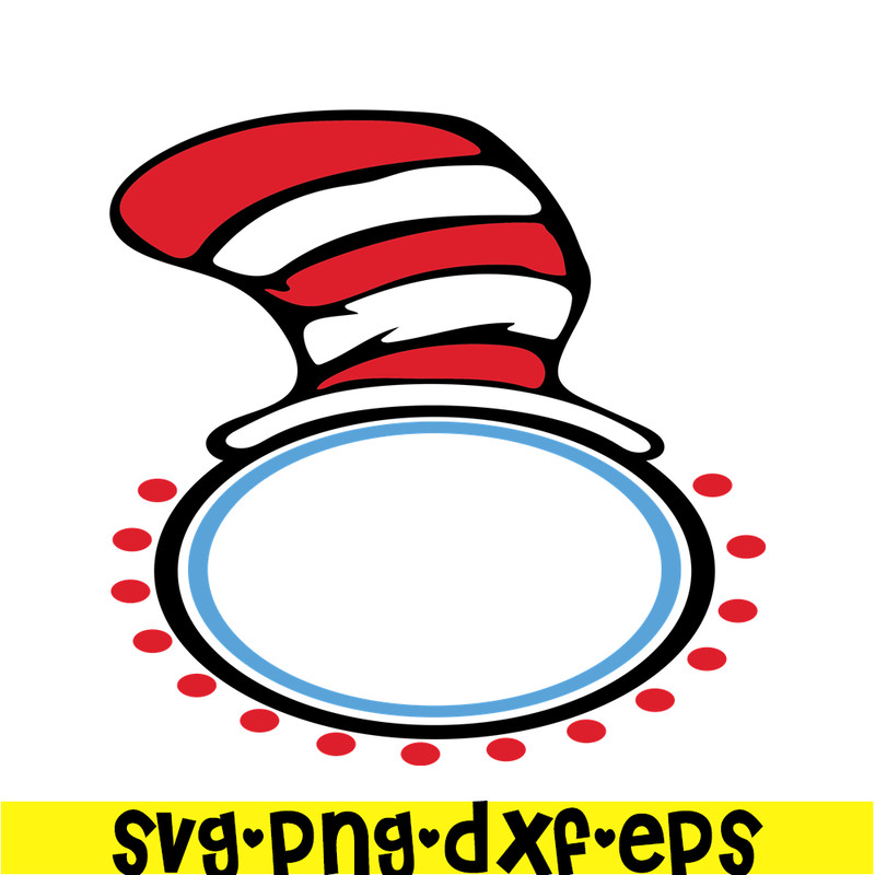DS104122374-The Circle Hat SVG, Dr Seuss SVG, Cat in the Hat SVG DS104122374.png