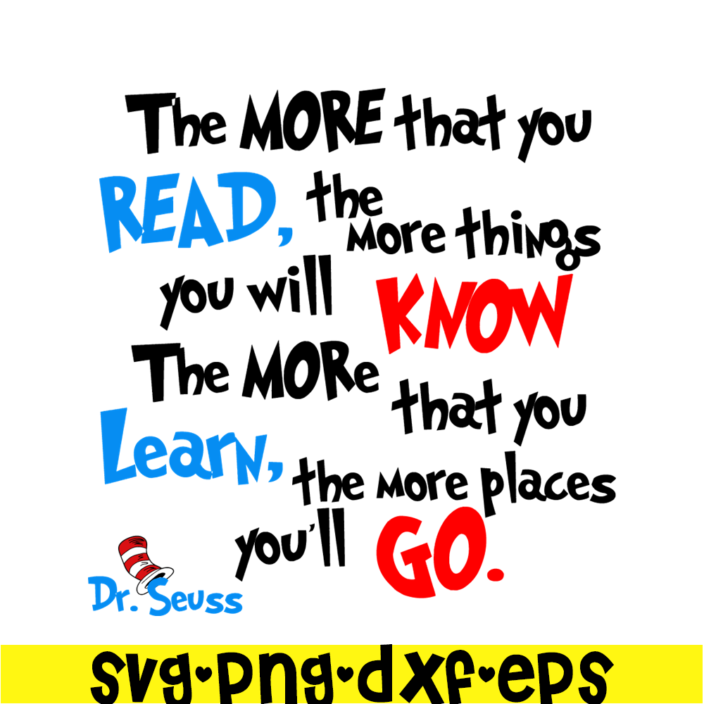 DS2051223283-You Read You Know Quote SVG, Dr Seuss SVG, Dr Seuss Quotes SVG DS2051223283.png