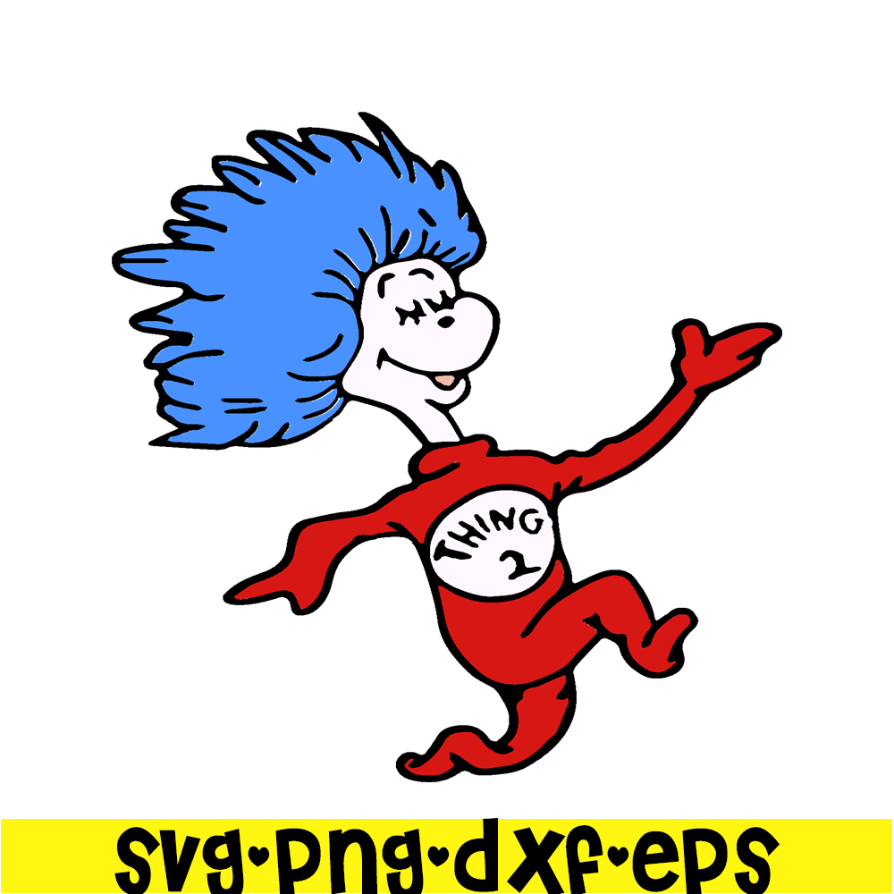 DS205122347-Thing 2 Smiling SVG, Dr Seuss SVG, Cat In The Hat SVG DS205122347.png