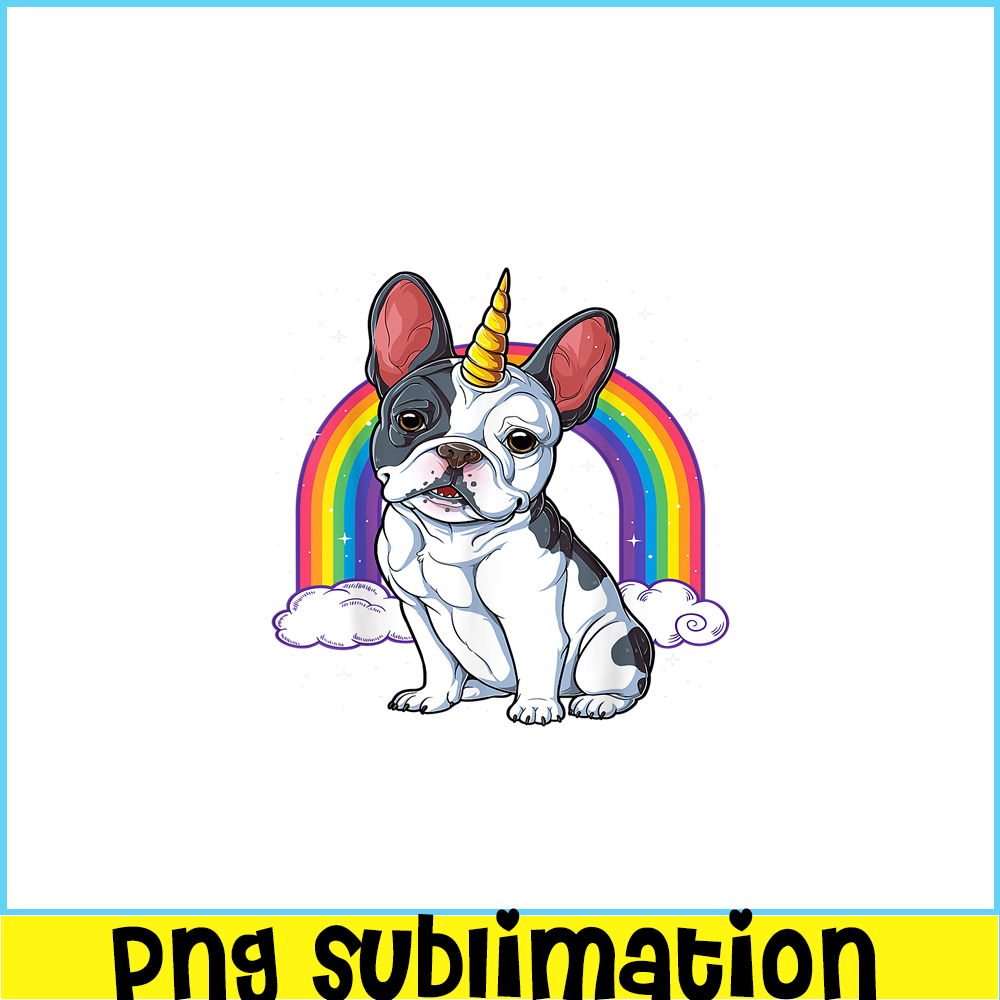 HL161023106-Frenchicorn Bulldog PNG, Frenchie Dog Lover PNG, French Dog Artwork PNG.png