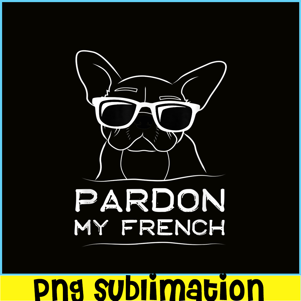 HL161023190-Pardon My French Line Art PNG, Frenchie Bulldog PNG, French Dog Artwork PNG.png