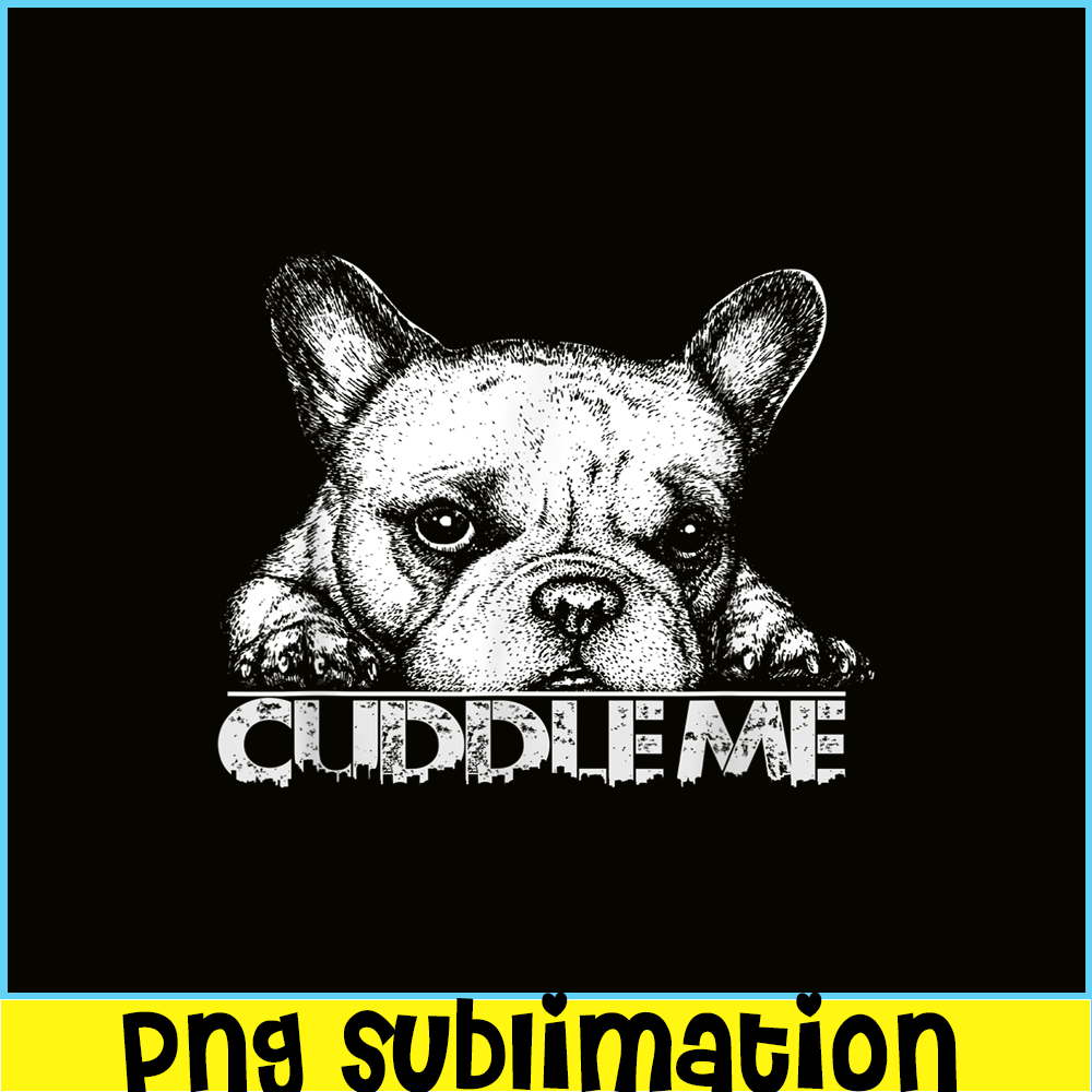 HL16102353-Cute Puppy PNG, French Dog Artwork PNG, Bulldog Mascot PNG.png