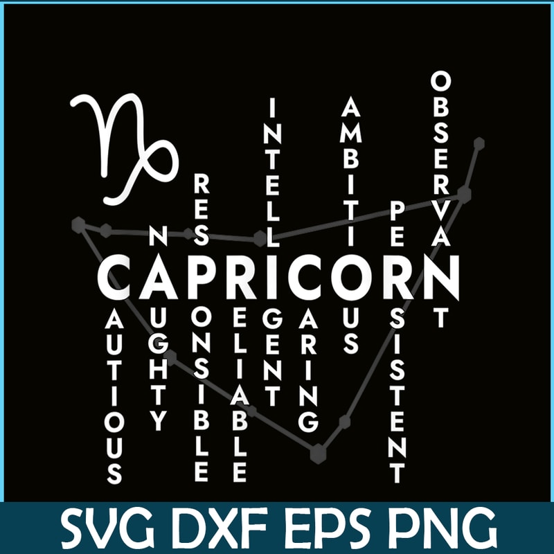 CPB28102366-Proud Capricorn PNG Zodiac Characteristics PNG Astrology Sign PNG.png