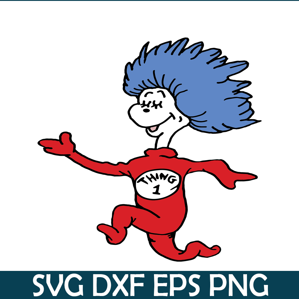DS104122357-Dr Seuss Thing 1 SVG, Dr Seuss SVG, Cat in the Hat SVG DS104122357.png