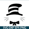 DS105122308-Black Cat With Hat Monogram SVG, Dr Seuss SVG, Cat in the Hat SVG DS105122308.png