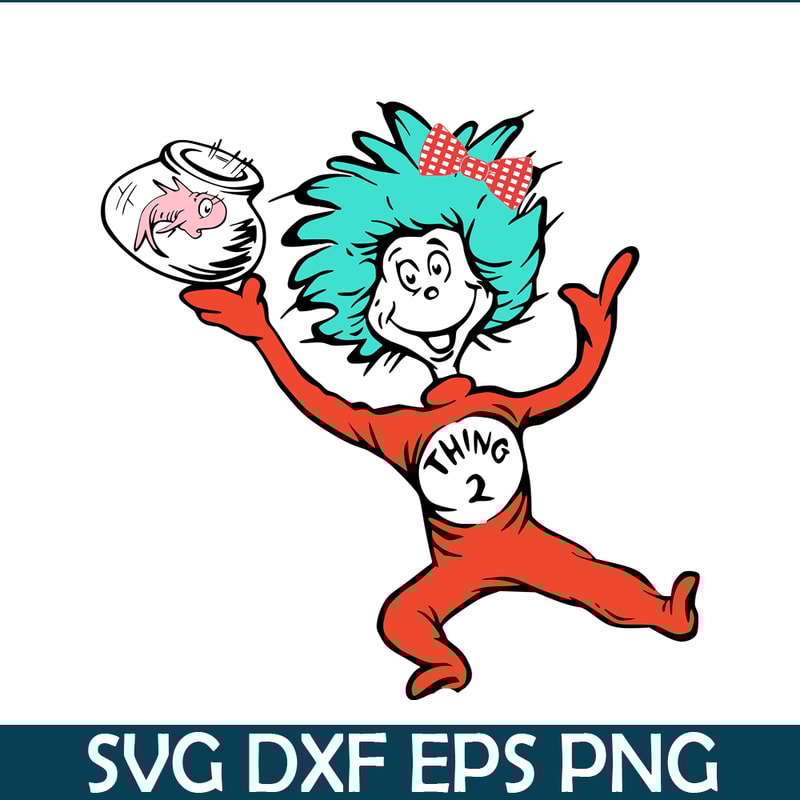 DS105122329-Thing 2 Whole SVG, Dr Seuss SVG, Cat In The Hat SVG DS105122329.png