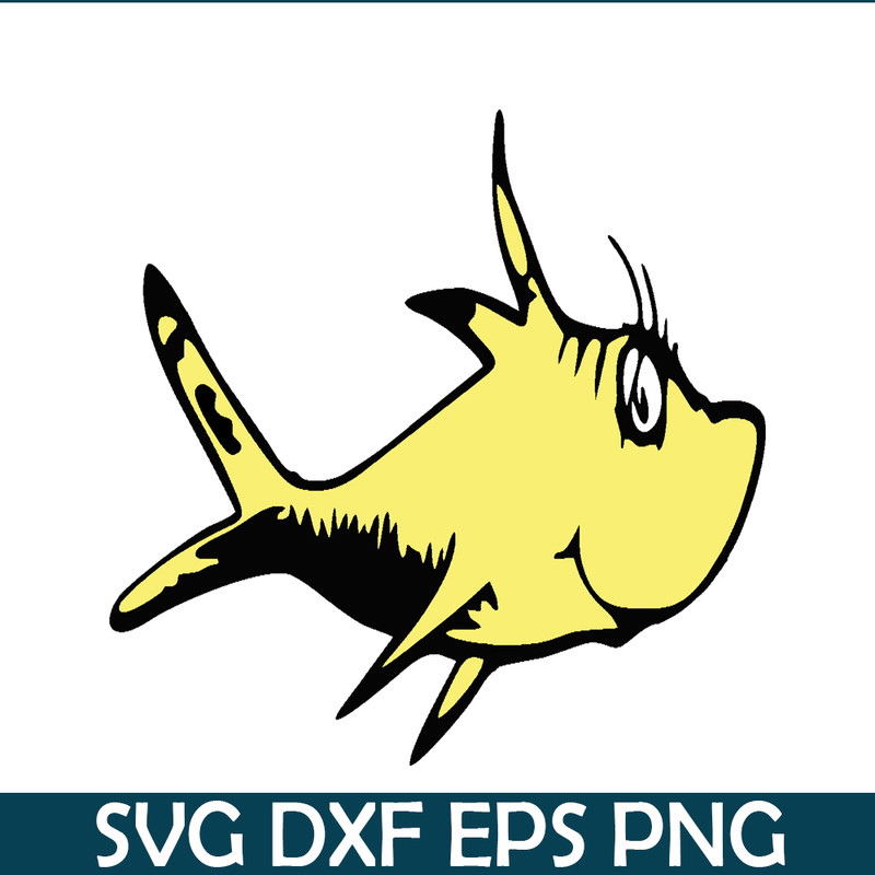 DS205122311-The Yellow Fish SVG, Dr Seuss SVG, Cat In The Hat SVG DS205122311.png