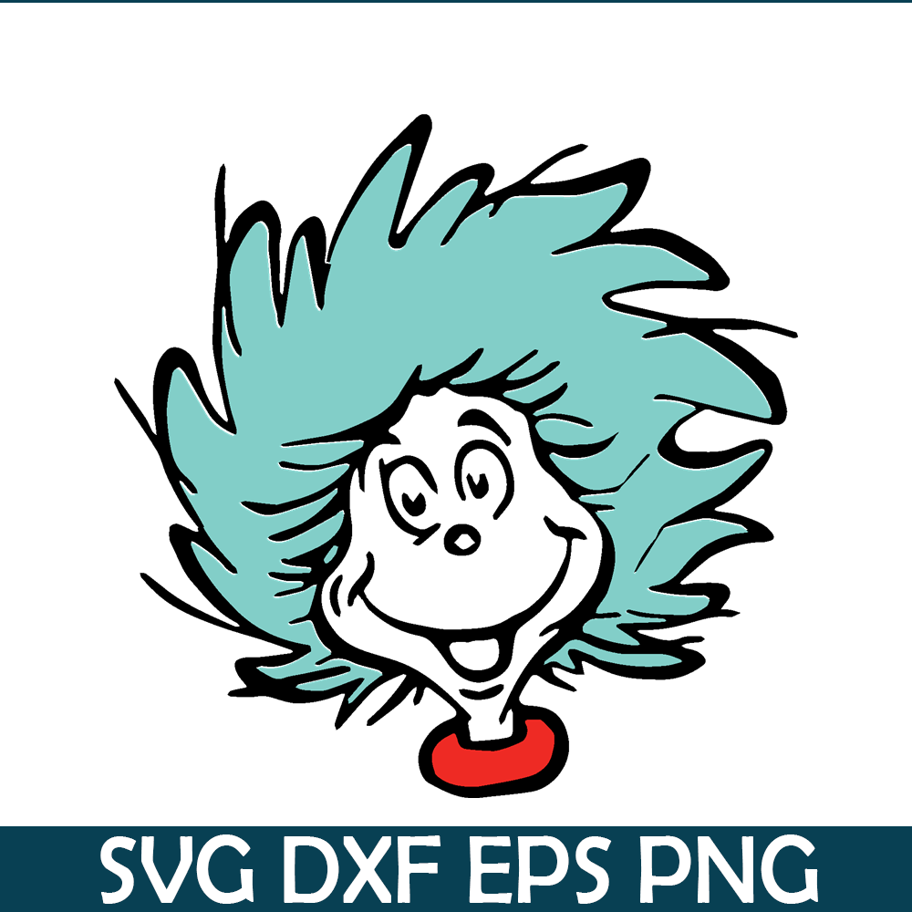 DS205122349-Thing 1 Smiling Face SVG, Dr Seuss SVG, Cat In The Hat SVG DS205122349.png
