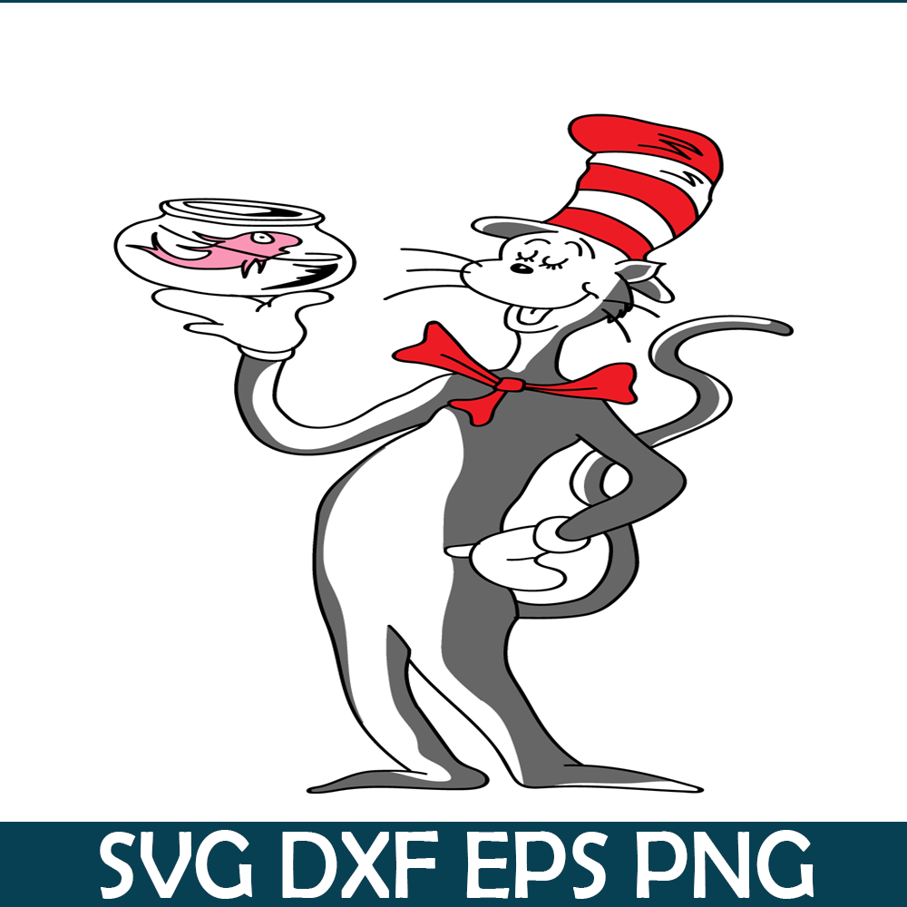 DS205122365-The Cat And The Fish SVG, Dr Seuss SVG, Cat In The Hat SVG DS205122365.png
