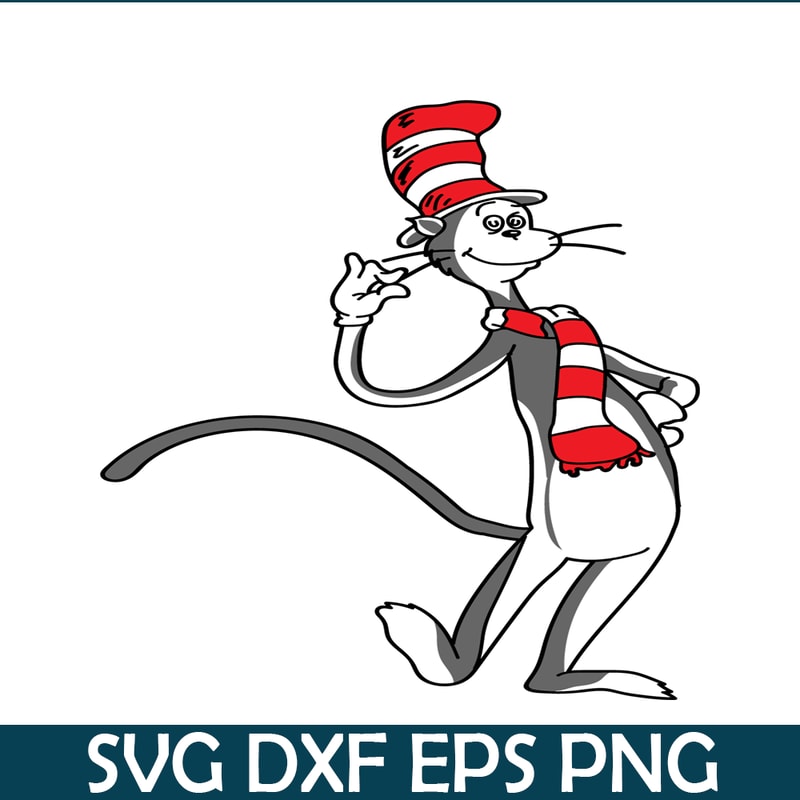 DS205122392-Happy Cat With The Scarf SVG, Dr Seuss SVG, Cat In The Hat SVG DS205122392.png