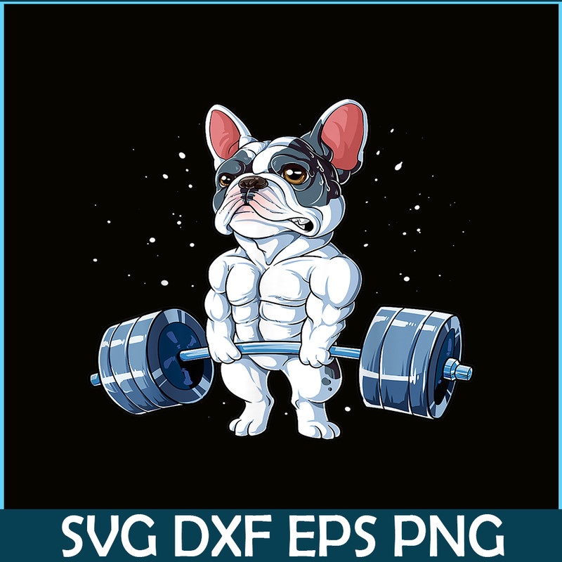 HL161023112-French Bulldog Weightlifting Deadlift PNG, Frenchie Dog Lover PNG, French Dog Artwork PNG.png