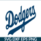 MLB011223124-Dodgers The Blue Text SVG, Major League Baseball SVG, MLB Lovers SVG MLB011223124.png