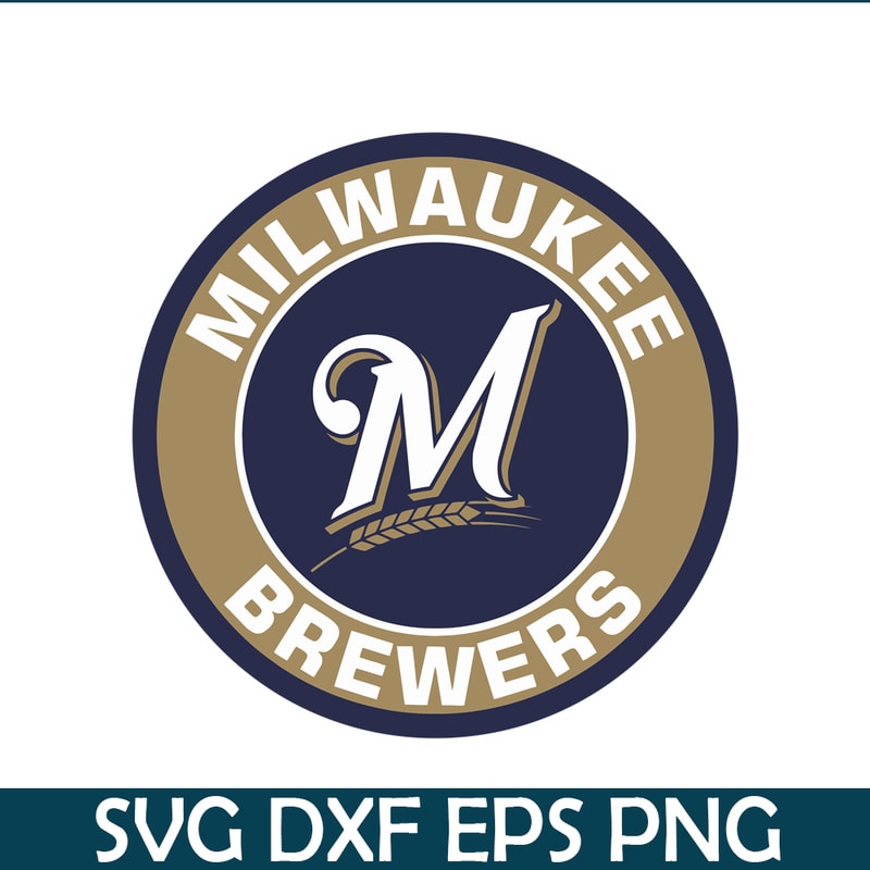 MLB011223151-Milwaukee Brewers Simple Logo SVG, Major League Baseball SVG, MLB Lovers SVG MLB011223151.png