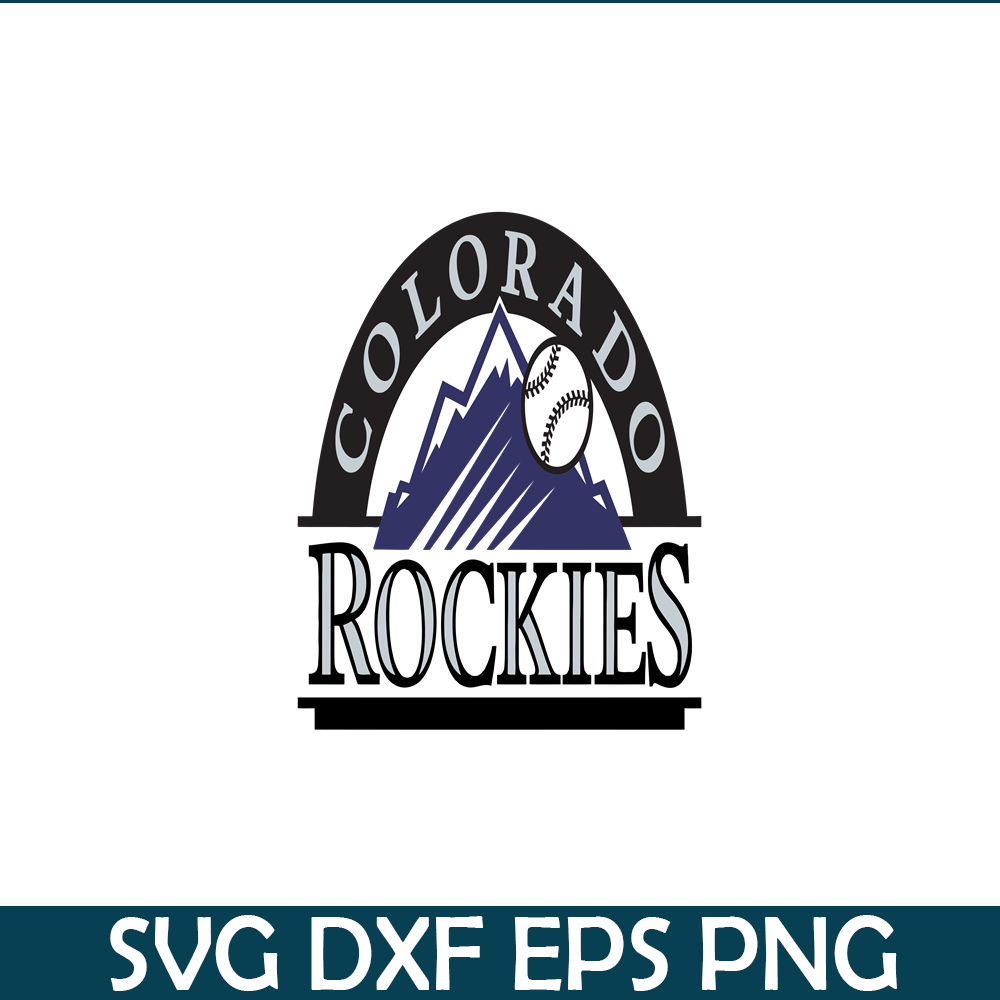 MLB01122342-Colorado Rockies Logo SVG PNG DXF EPS AI, Major League Baseball SVG, MLB Lovers SVG MLB01122342.png