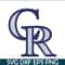 MLB01122343-Colorado Rockies Simple Logo SVG PNG DXF EPS AI, Major League Baseball SVG, MLB Lovers SVG MLB01122343.png