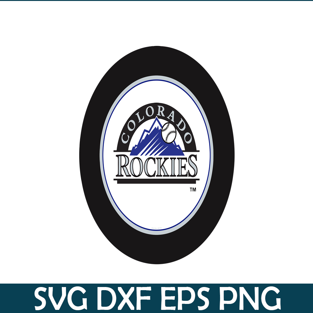 MLB01122346-Colorado Rockies Black White Logo SVG PNG DXF EPS AI, Major League Baseball SVG, MLB Lovers SVG MLB01122346.png