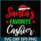 PNG141023117-Cashier Christmas Santa Clause Favorite Hat Xmas Funny Gift T-Shirt Png.png