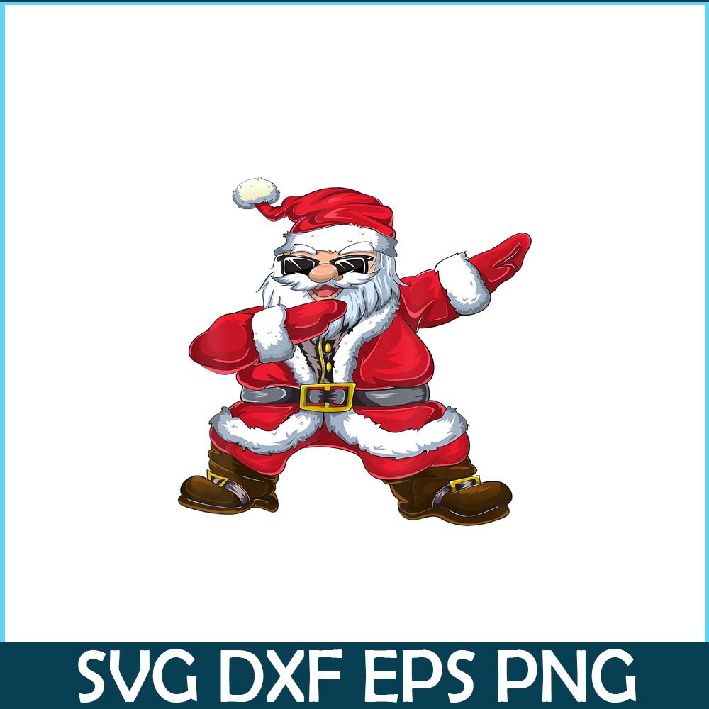 PNG141023144-Christmas Boys Kids Men Xmas Gifts Dabbing Santa T-Shirt Png.png