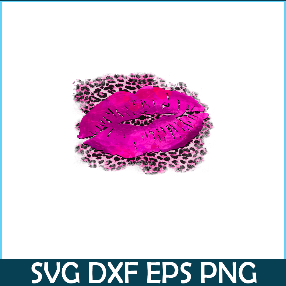 VLT21102344-Pink Leopard Lips PNG, Lovely Valentine PNG, Valentine Holidays PNG.png
